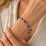 Kristallarmband mit Bonbon-Anhängern