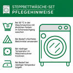 Pflegehinweise Tagesdecken-Set